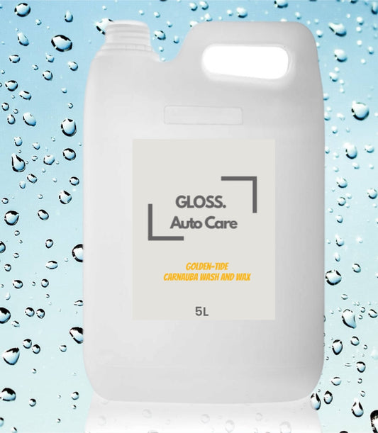 5L Gloss Auto Care Carnauba Wash and Wax